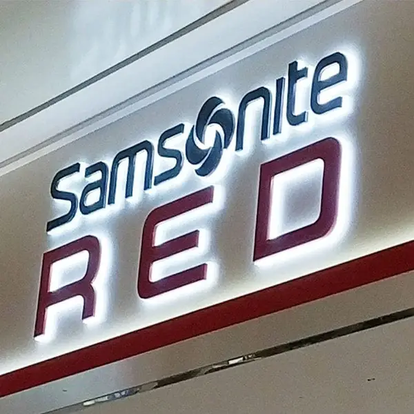 PVD gold plated metal letters