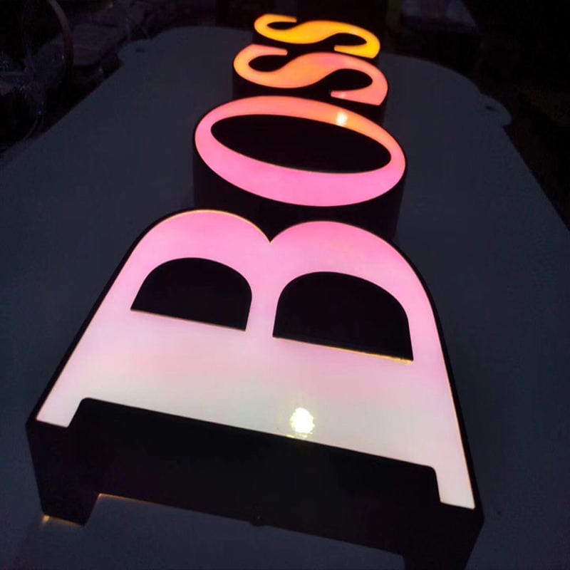 Acrylic Facade Signs