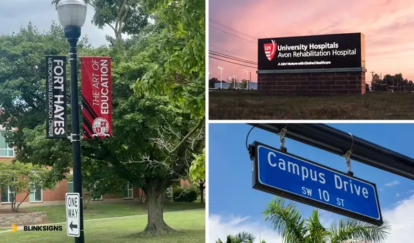 School & University Campus Signage: Wayfinding & Building ID That Actually Lasts