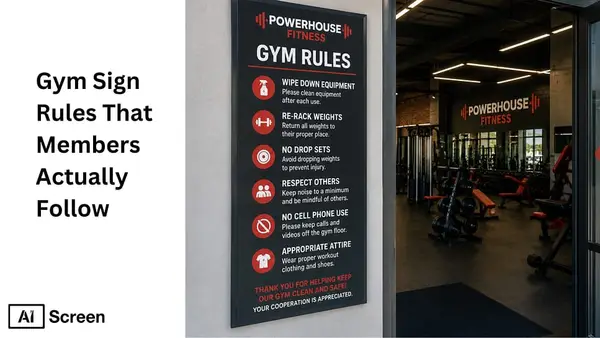 The Engineer’s Guide to Gym Signage: Materials, LEDs, and What Actually Lasts When the Weights Drop