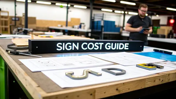 The Complete Guide to Channel Letter Sign Costs: A Procurement Manager's Breakdown for Your CFO