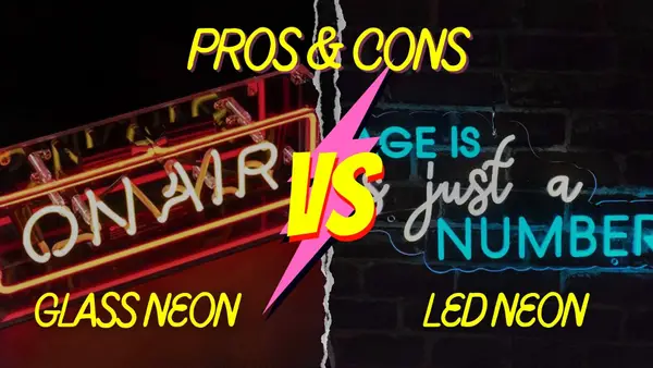 LED Neon Flex vs Glass Neon: The Cost, Lifespan, and Energy Showdown You Actually Need
