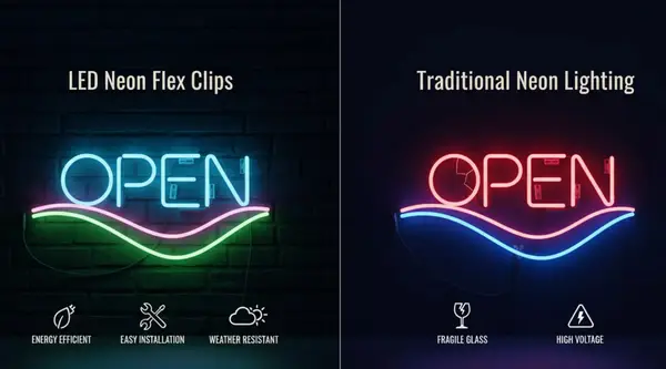 LED Neon Flex vs Traditional Glass Neon: A No-BS Cost, Energy, and Lifespan Comparison from the Factory Floor