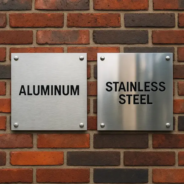 Stainless Steel vs Aluminum Signage: A Factory's Honest Durability & Cost Comparison
