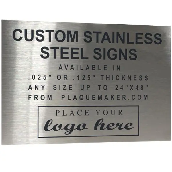 Buy Custom Metal Signs Online Factory Direct Stainless Steel Aluminum