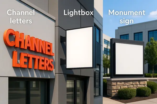 Channel Letters vs Lightbox Signs: Which Gives Better Storefront ROI?
