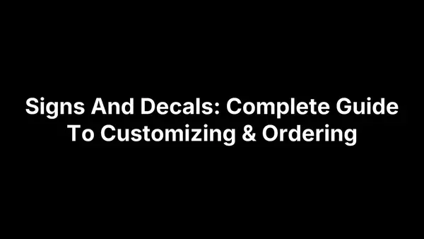 Custom Sign Factory MOQ 1 Piece: How to Order Samples (2025 Guide)