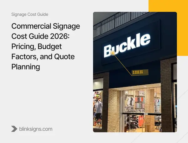 Exterior Commercial Building Signage: Factory-Direct Wholesale Quotes, Pricing, and Red Flags