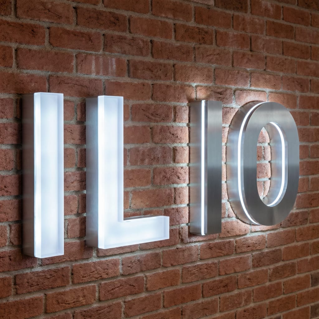 Backlit Letters Sign vs Halo Lit Comparison: The Real Factory-Floor Guide for Sign Shops and Importers