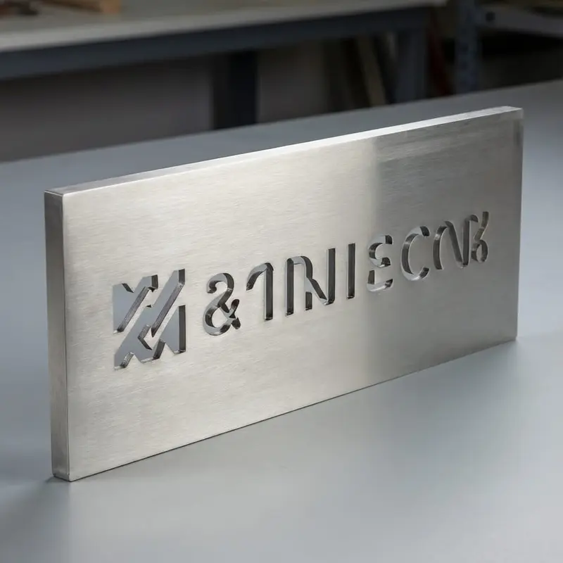 Custom Laser Cut Metal Signs for Office Lobby: The Sign Pro’s Guide to Precision, Materials, and ROI