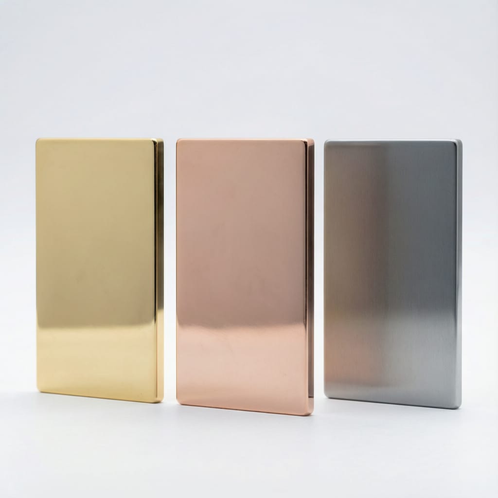 PVD Coated Metal Signs in Gold, Rose Gold & Titanium: The Complete Guide for Commercial Buyers