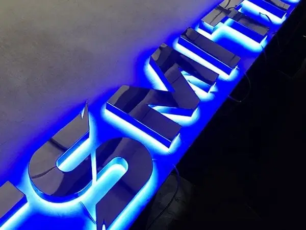 Church illuminated cross