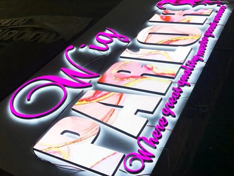 Acrylic 3D letters