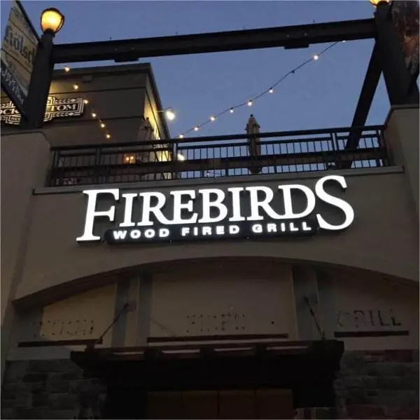 Hotel restaurant signage