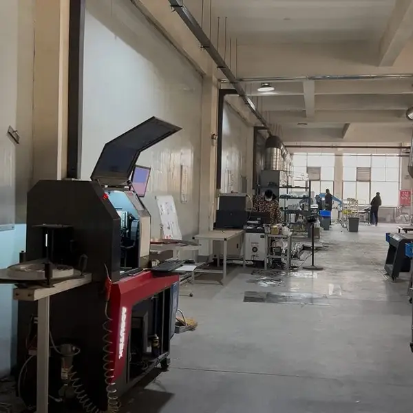 Sign production workshop in Anhui
